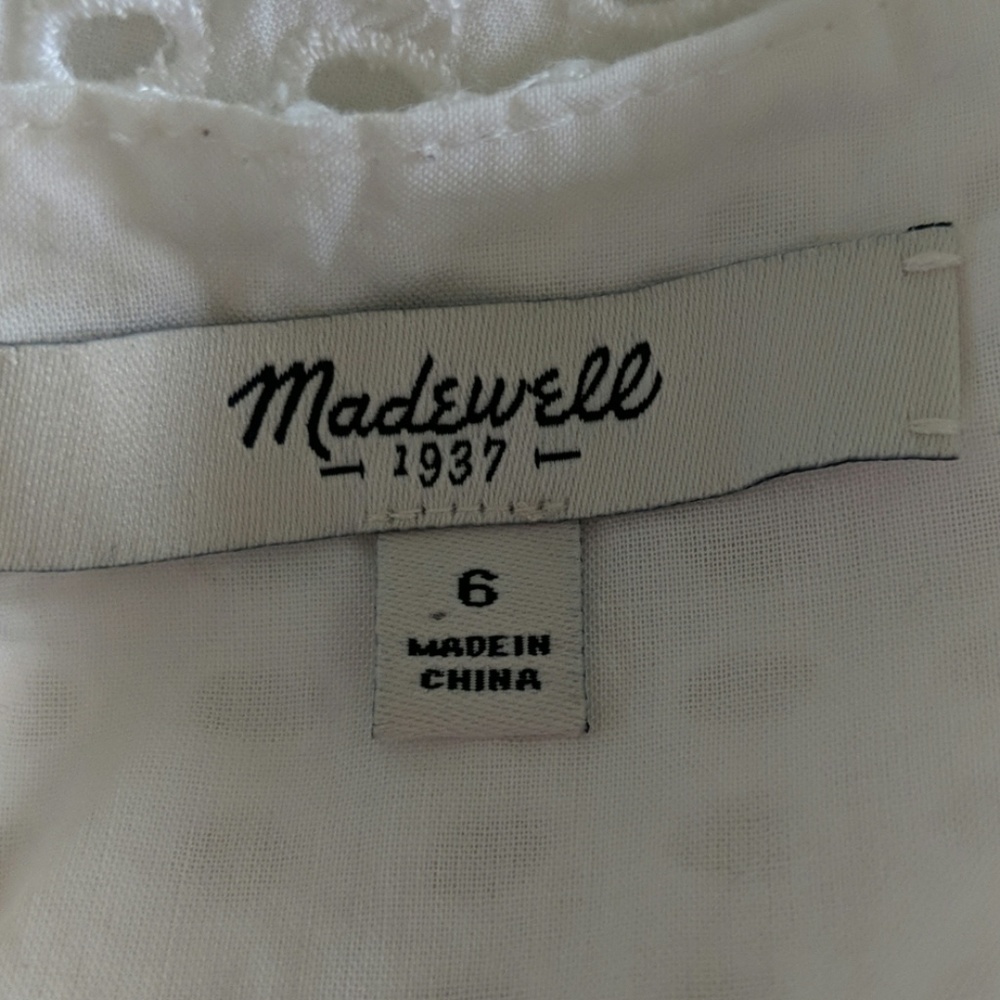 Madewell Eyelet Dress - Picture 7 of 8